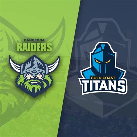 NRL 2023 – Raiders v Titans - GIO Stadium Canberra