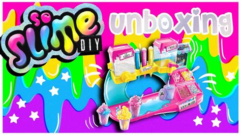 SO SLIME DIY - SLIME STATION - UNBOXING - YouTube