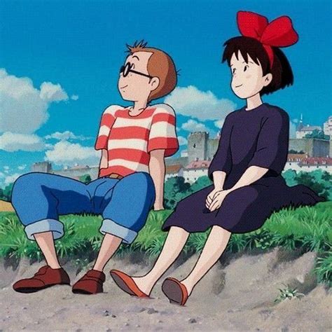 Kiki and Tombo | O serviço de entregas da kiki, Filmes de anime, Casais de anime