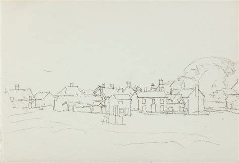 Sketch of a village | Works of Art | RA Collection | Royal Academy of Arts