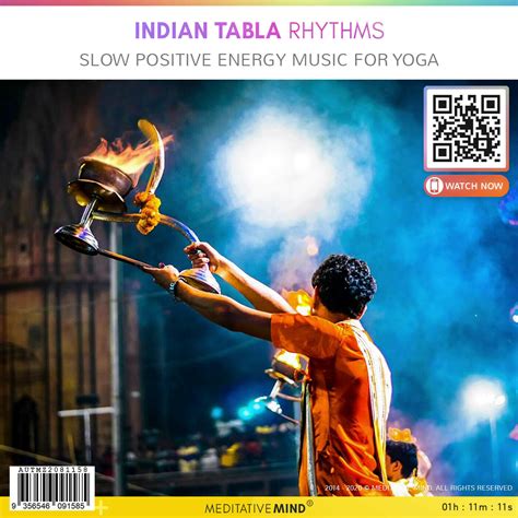 INDIAN TABLA Rhythms - Slow Positive Energy Music for Yoga | Meditative ...