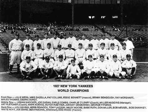 TheDeadballEra.com :: THE DEADBALL ERA: THE '27 YANKEES