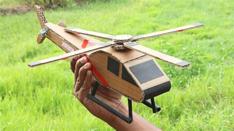 How To Make RC Helicopter With Cardboard / DIY RC Helicopter / Make ...