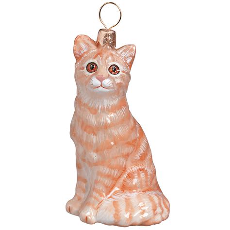 Orange Tabby Cat Ornament | Gump's