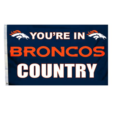 Denver Broncos Country Flag | Flag World Inc Shopping