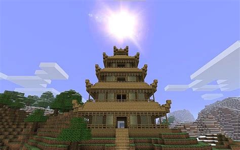 Pagoda Blueprints! W/ Download! Minecraft Map