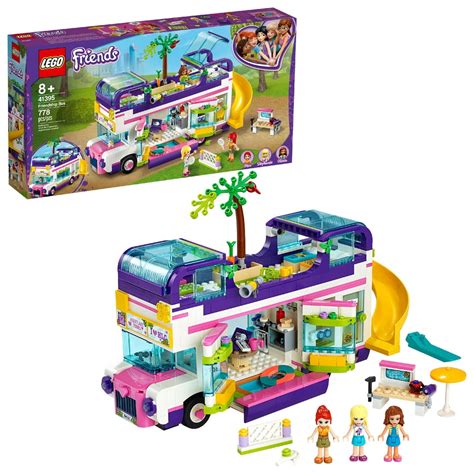 LEGO Friends Friendship Bus 41395 LEGO Heartlake City Toy Playset (778 Pieces) - Walmart.com ...