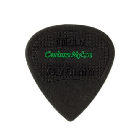 Pick Boy Edge, Sharp Tip, Carbon/Nylon Guitar Picks (10-pack) .75 mm ...