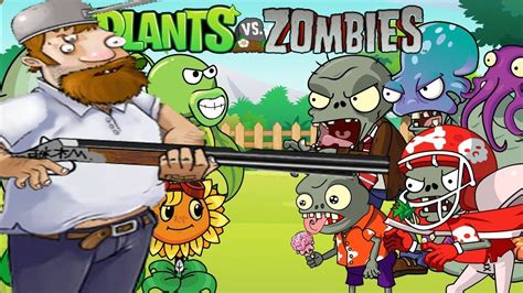 DAVE VS ZOMBIE - Plant vs Zombie - YouTube