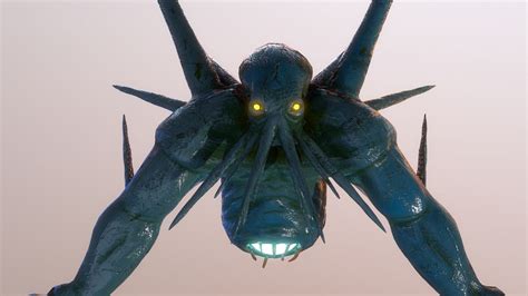 3D cthulhu sea monster - TurboSquid 1286785