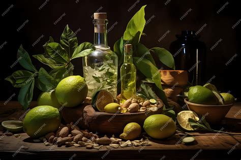 Premium AI Image | Cachaca production process food photography