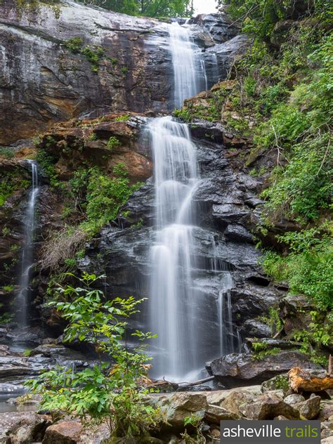 High Falls Waterfall at Lake Glenville | Waterfall, High falls, Waterfall hikes