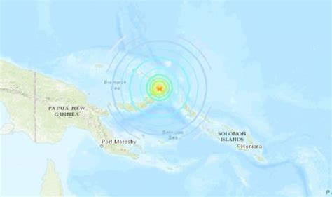 Papua New Guinea earthquake: TSUNAMI THREAT for Pacific after 7.7 quake ...