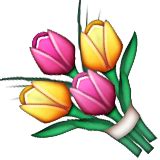 Flower Emojis on iOS, Android, and Twitter