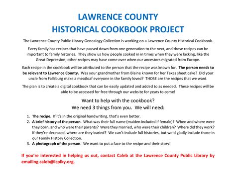 Lawrence County Public... - Lawrence County Public Library