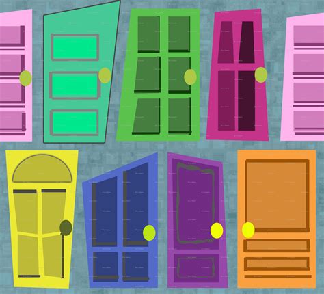 Monsters Inc Doors Wallpaper