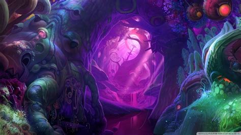 forest illustration #psychedelic fantasy art #1080P #wallpaper #hdwallpaper #desktop | Forest ...