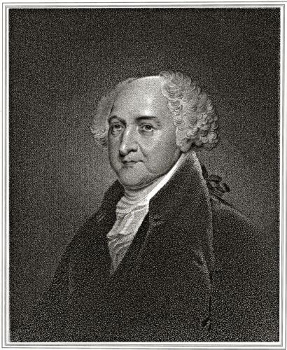 JOHN ADAMS Declaration of Independence 1829 engraving Massachusetts delegate | eBay