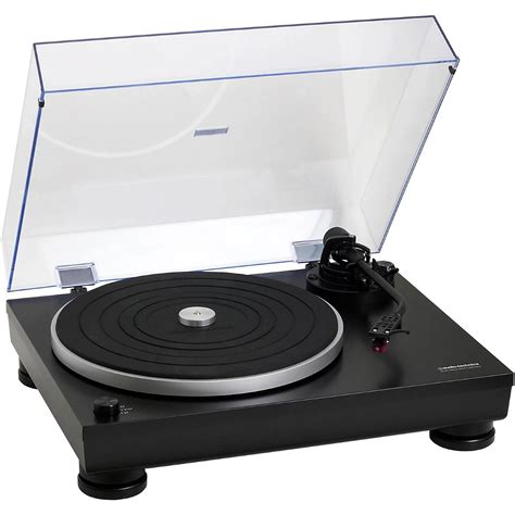 Audio-Technica AT-LP5 Direct-Drive Record Player Black | Musician's Friend