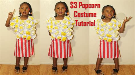 Popcorn Dress Costume For Girls | ubicaciondepersonas.cdmx.gob.mx