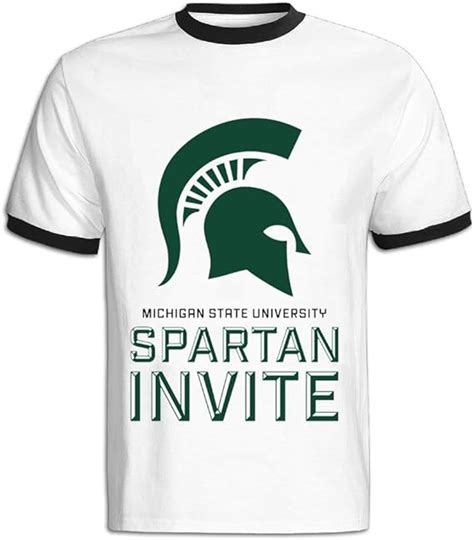 Mens 2016 Michigan State Spartans Fashion T-Shirt: Amazon.ca: Clothing & Accessories