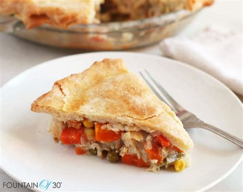 Gluten Free Chicken Pot Pie Keeps You Warm On A Chilly Day - fountainof30.com