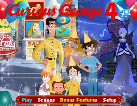 Image - Curious George 4 custom DVD Menu.png | Curious George Wiki | FANDOM powered by Wikia