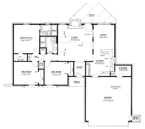 1200 Square Foot Ranch Floor Plans - floorplans.click