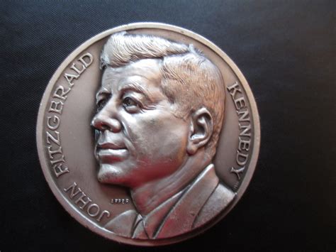 JFK John F. Kennedy INAUGURATION Silver Plated 50mm MEDAL 1961 | Etsy