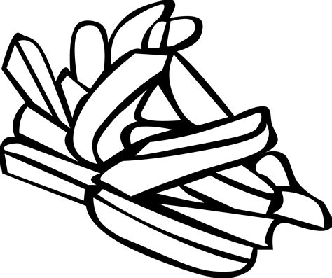 Clipart - Fast Food, Lunch-Dinner, French Fries