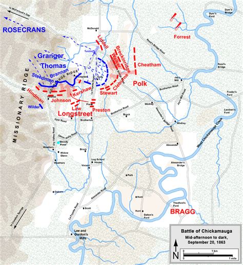 ONCE A CIVIL WAR: September 20, 1863---The Battle of Chickamauga: Day Two