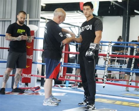 Photos: Dmitry Bivol Putting in Work For Chilemba Defense