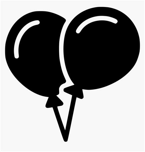 Balloons Clipart Black And White Pinclipart Kindpng Feast | The Best Porn Website