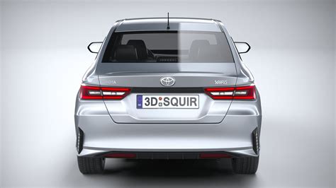 Toyota Yaris Sedan 2023 - 3D Model by SQUIR