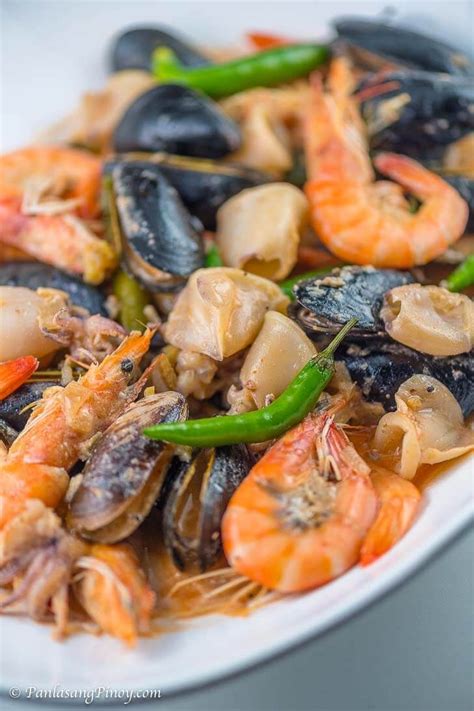 Seafood bicol express – Artofit