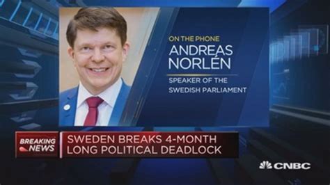 Swedish election results show shift towards the right, parliament speaker says