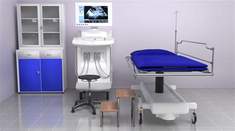 Ultrasound Room 3 - 3D Model by Pictorer