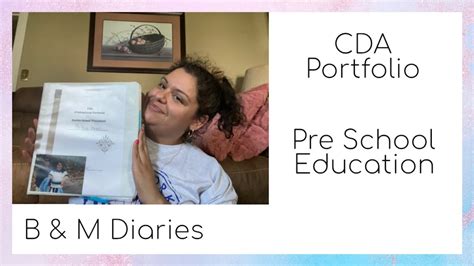 My CDA Portfolio Binder | Explanation Discussion & Overview #education - YouTube