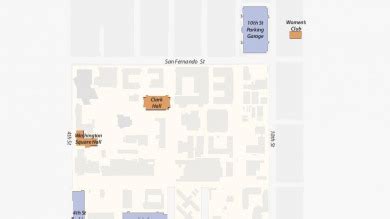 San Jose State Campus Map - Maping Resources