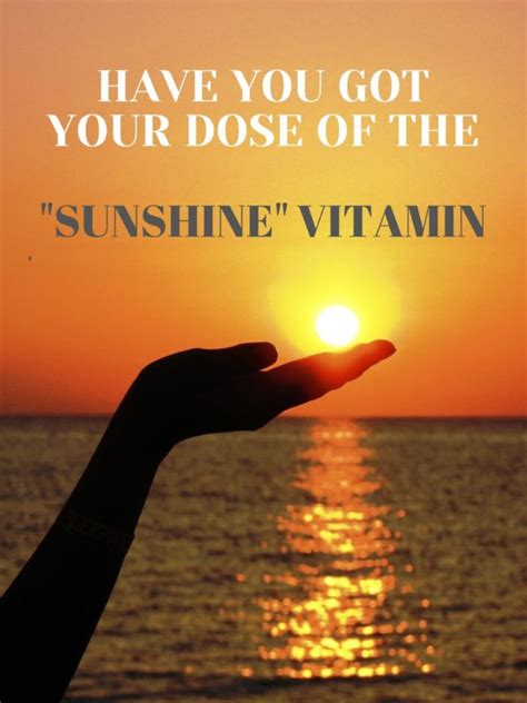 All about “Sunshine” Vitamin: Vitamin D – PHARMACY & WELLNESS CENTER