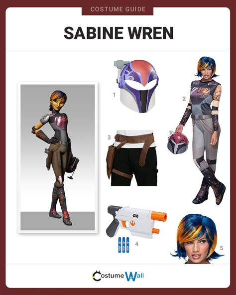 Dress Like Sabine Wren Costume | Halloween and Cosplay Guides