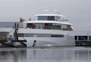 Yacht commissioned by Steve Jobs launched