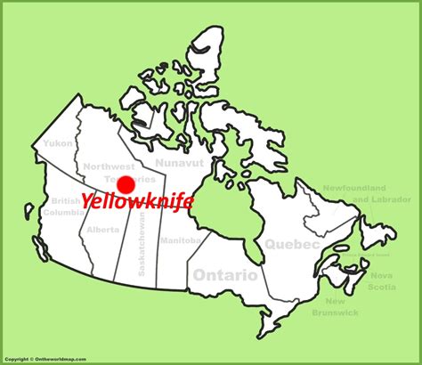 Yellowknife Canada Map – Get Map Update