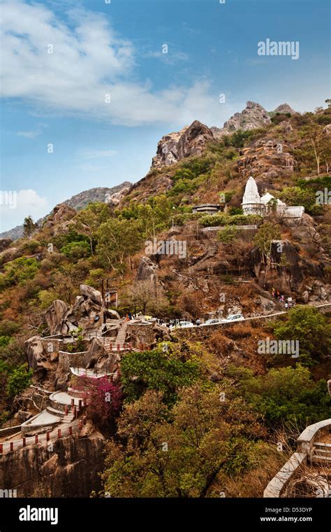 Temple at Anadara Point, Mount Abu, Sirohi District, Rajasthan, India Stock Photo - Alamy