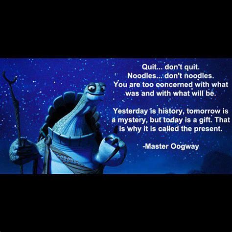 Kung Fu Panda Master Oogway Quotes - Indira Minnaminnie