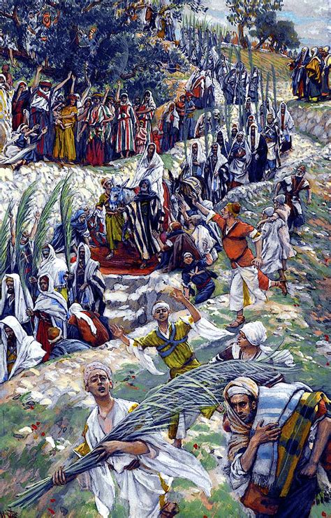 Triumphal Entry into Jerusalem Painting by James Tissot - Pixels