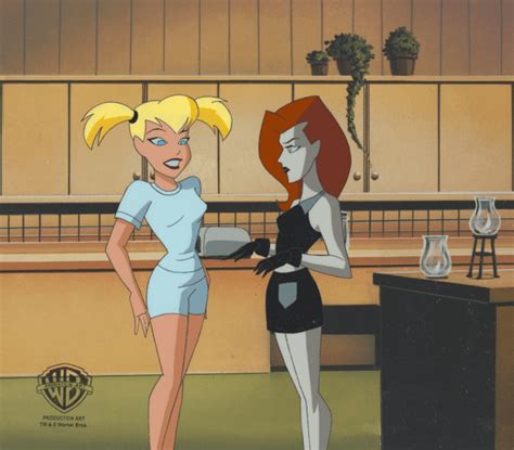 The New Batman Adventures Original Production Cel: "Poison Ivy and ...