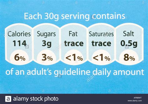 Page 2 - Nutrition Label Cereal High Resolution Stock Photography and ...