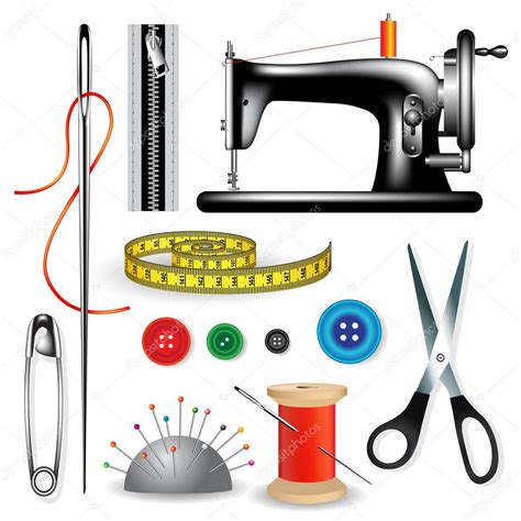 Tailor tools Stock Vector by ©Route55 78013840