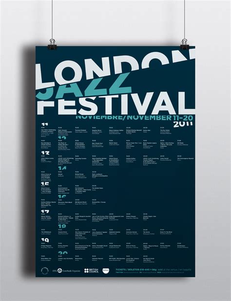 London Jazz Festival on Behance